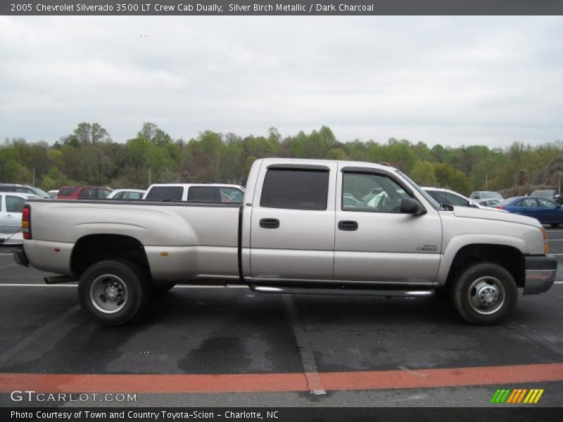 Silver Birch Metallic / Dark Charcoal 2005 Chevrolet Silverado 3500 LT Crew Cab Dually