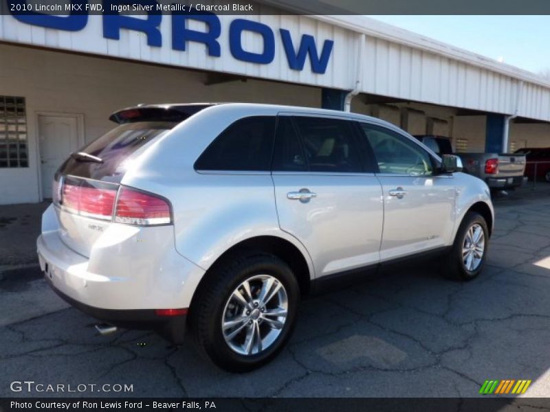 Ingot Silver Metallic / Charcoal Black 2010 Lincoln MKX FWD