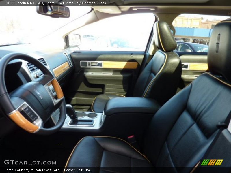  2010 MKX FWD Charcoal Black Interior