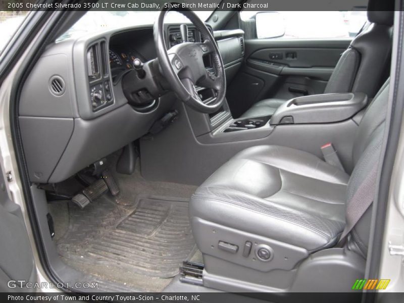  2005 Silverado 3500 LT Crew Cab Dually Dark Charcoal Interior