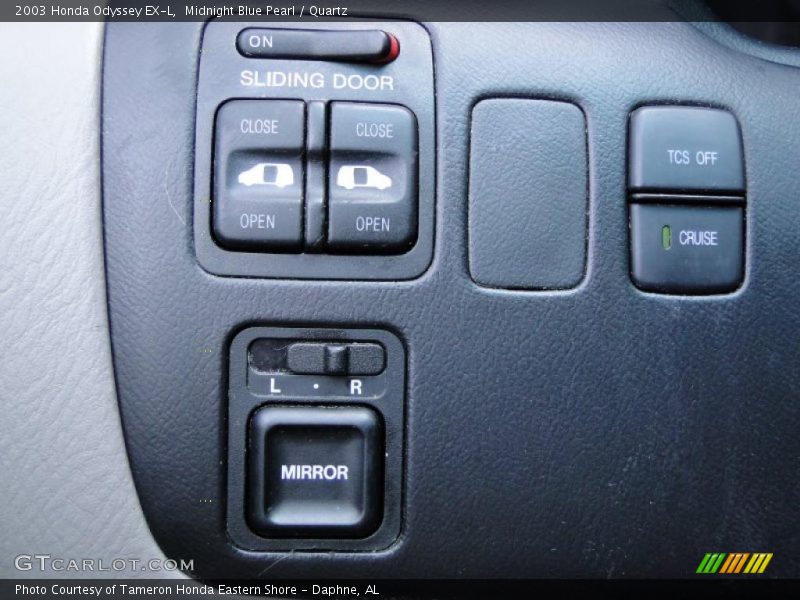 Controls of 2003 Odyssey EX-L