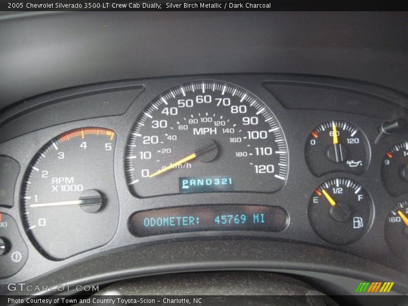  2005 Silverado 3500 LT Crew Cab Dually LT Crew Cab Dually Gauges