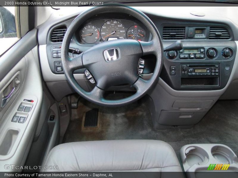 Dashboard of 2003 Odyssey EX-L