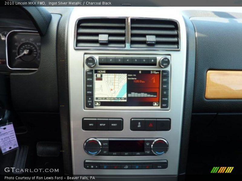 Controls of 2010 MKX FWD