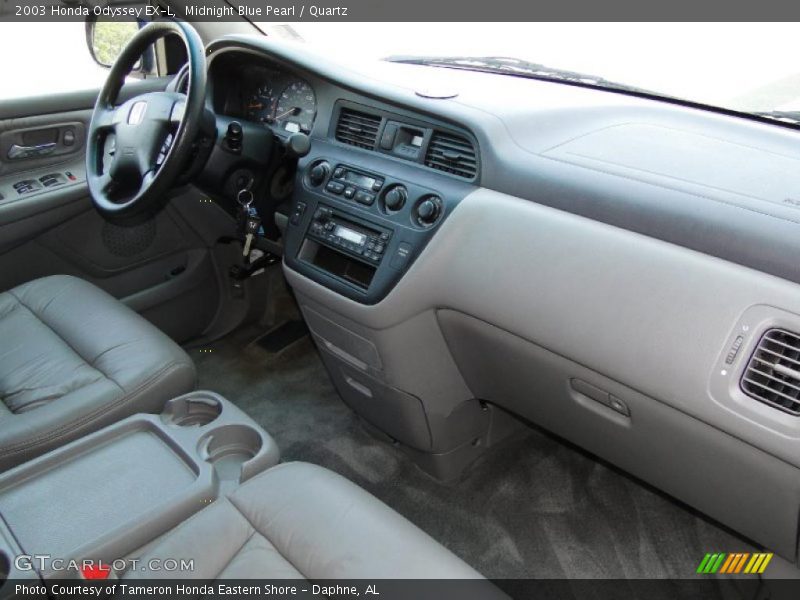 Midnight Blue Pearl / Quartz 2003 Honda Odyssey EX-L
