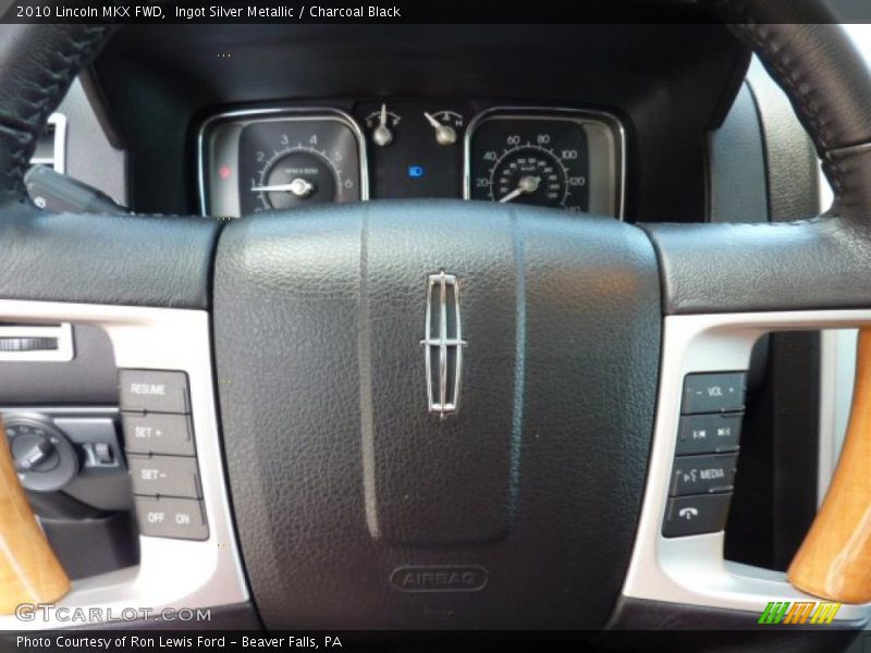 Controls of 2010 MKX FWD