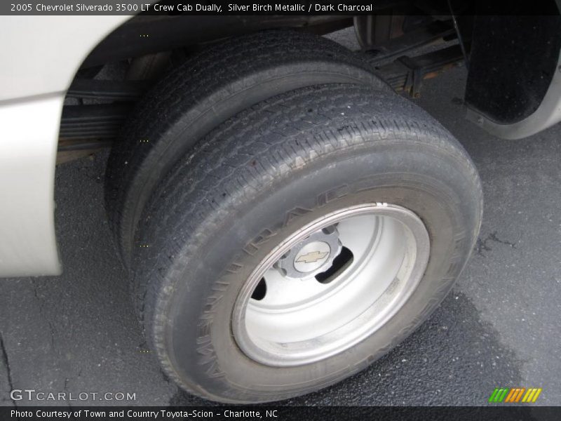 Silver Birch Metallic / Dark Charcoal 2005 Chevrolet Silverado 3500 LT Crew Cab Dually