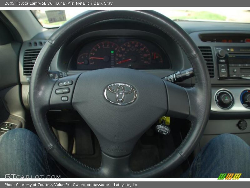 Lunar Mist Metallic / Dark Gray 2005 Toyota Camry SE V6