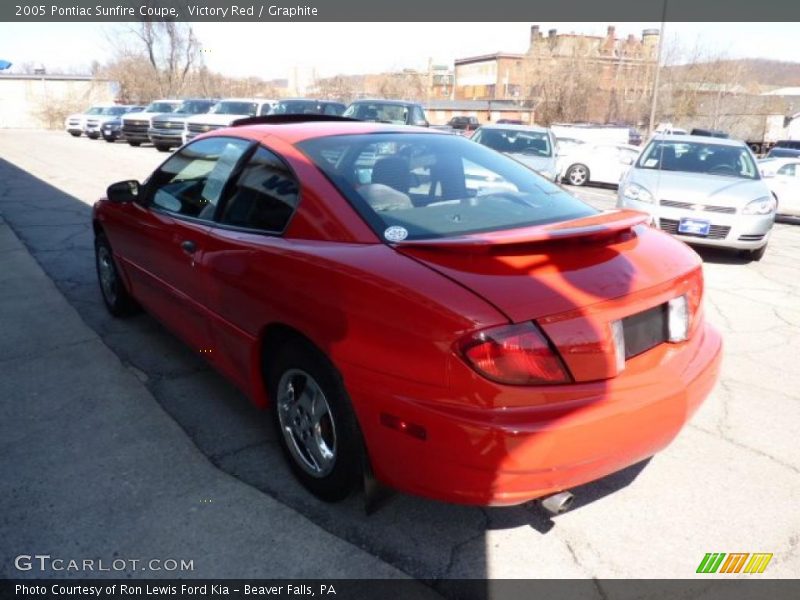 Victory Red / Graphite 2005 Pontiac Sunfire Coupe