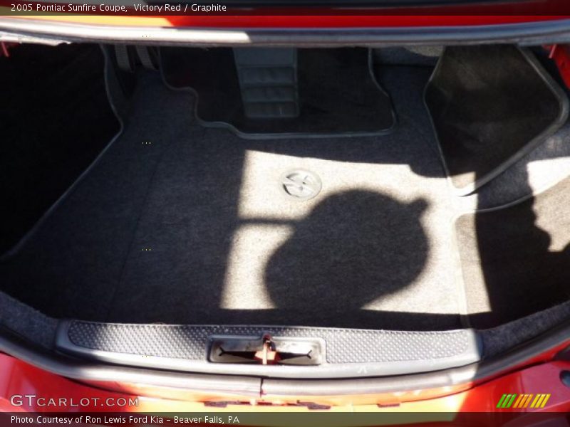 Victory Red / Graphite 2005 Pontiac Sunfire Coupe