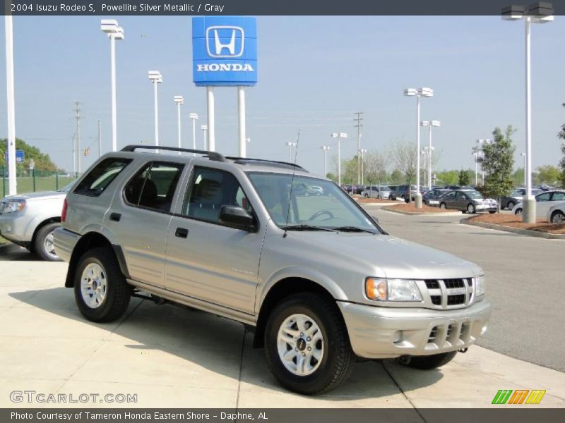 Powellite Silver Metallic / Gray 2004 Isuzu Rodeo S