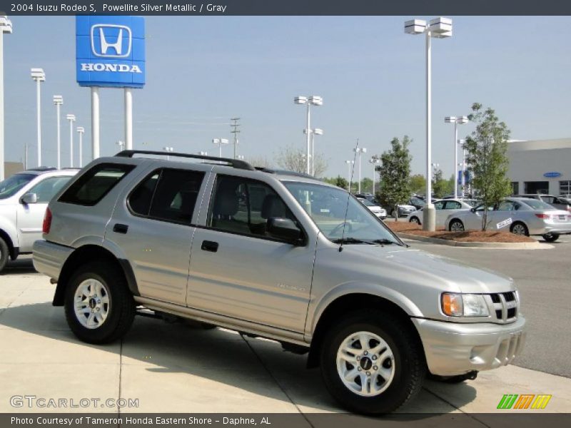 Powellite Silver Metallic / Gray 2004 Isuzu Rodeo S