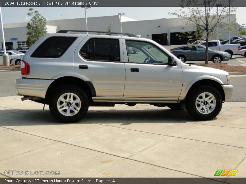 Powellite Silver Metallic / Gray 2004 Isuzu Rodeo S