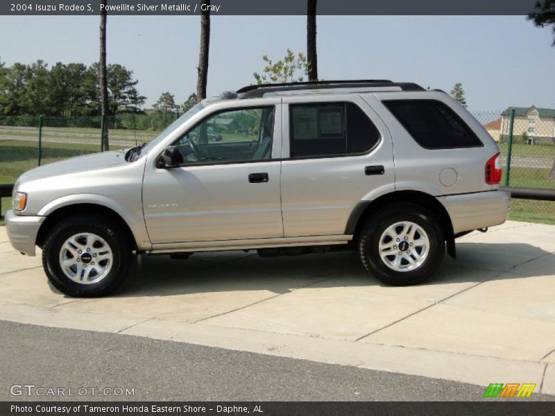 Powellite Silver Metallic / Gray 2004 Isuzu Rodeo S