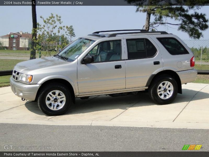 Powellite Silver Metallic / Gray 2004 Isuzu Rodeo S