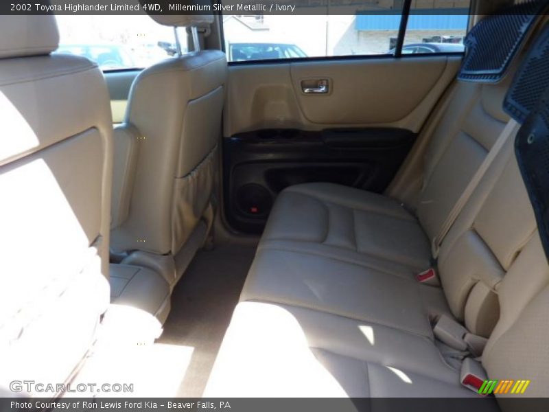 Millennium Silver Metallic / Ivory 2002 Toyota Highlander Limited 4WD