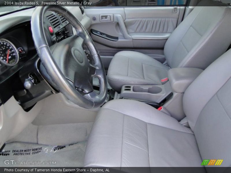  2004 Rodeo S Gray Interior