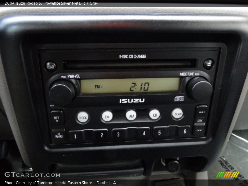Controls of 2004 Rodeo S