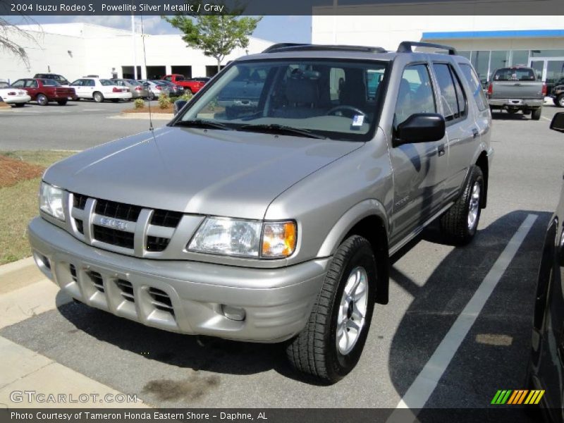 Powellite Silver Metallic / Gray 2004 Isuzu Rodeo S