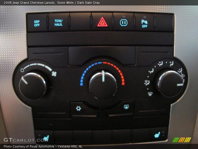 Stone White / Dark Slate Gray 2008 Jeep Grand Cherokee Laredo