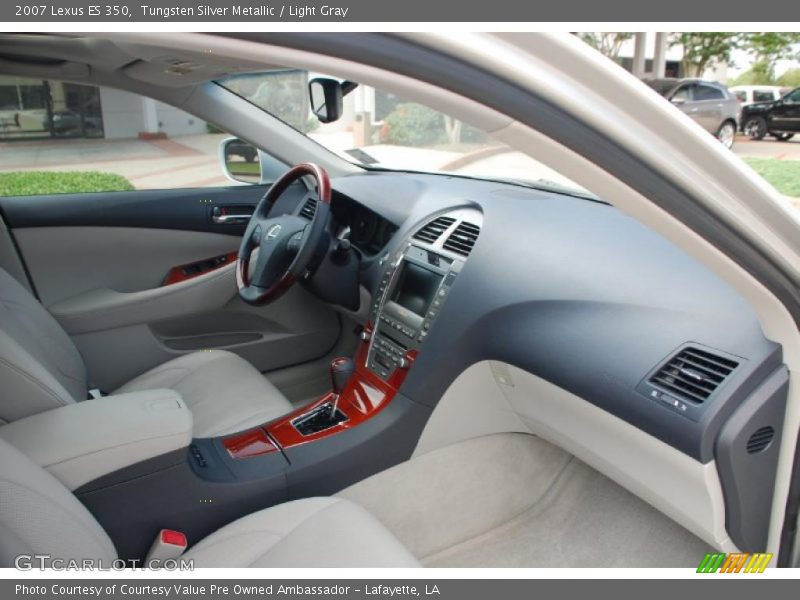 Tungsten Silver Metallic / Light Gray 2007 Lexus ES 350