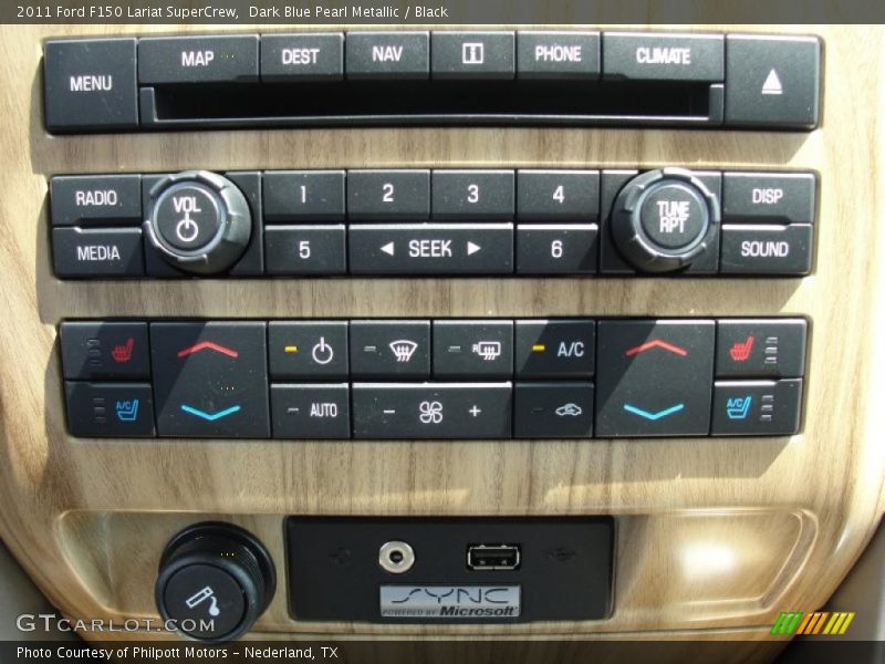 Controls of 2011 F150 Lariat SuperCrew