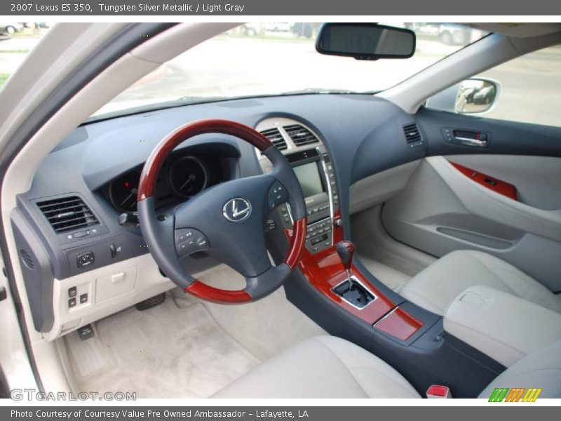 Tungsten Silver Metallic / Light Gray 2007 Lexus ES 350
