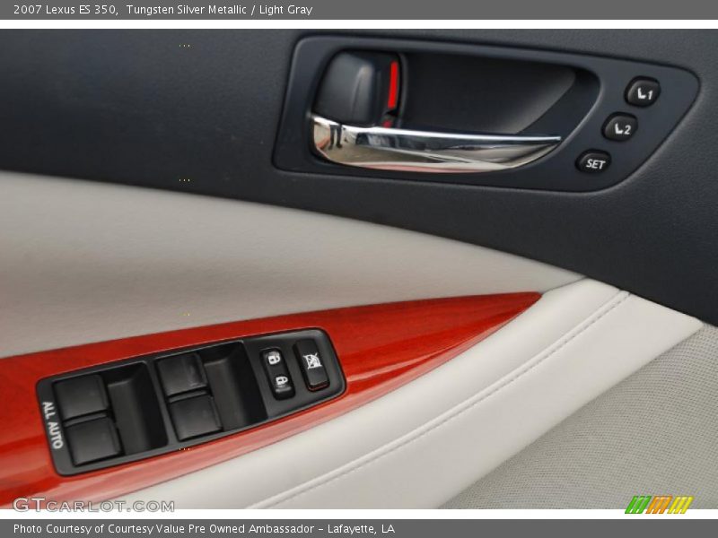 Tungsten Silver Metallic / Light Gray 2007 Lexus ES 350