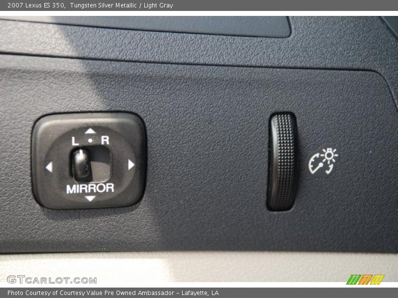 Tungsten Silver Metallic / Light Gray 2007 Lexus ES 350
