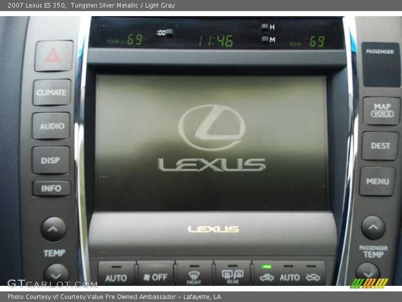 Tungsten Silver Metallic / Light Gray 2007 Lexus ES 350