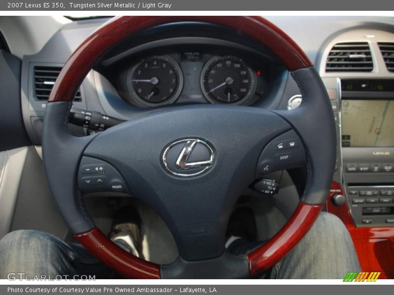 Tungsten Silver Metallic / Light Gray 2007 Lexus ES 350