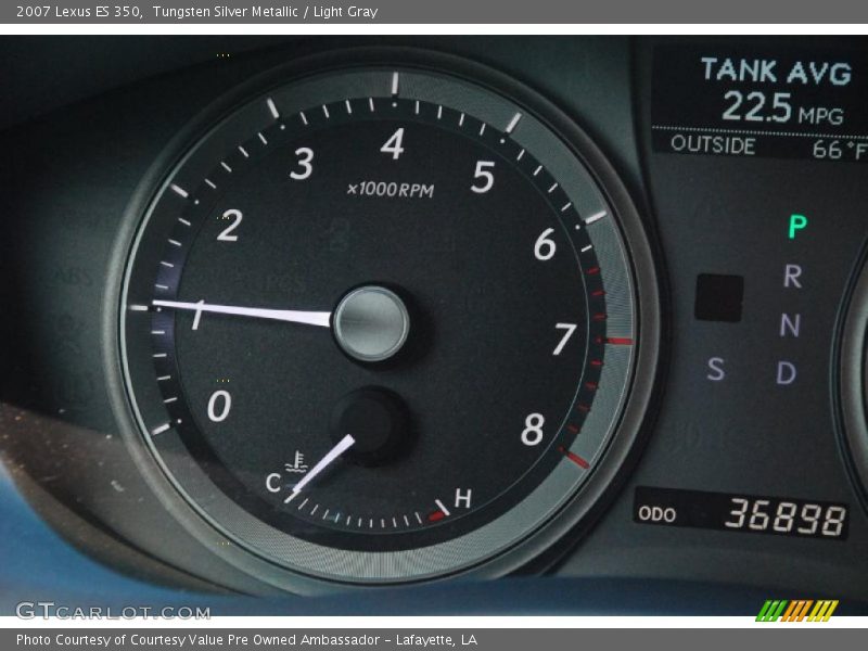 Tungsten Silver Metallic / Light Gray 2007 Lexus ES 350