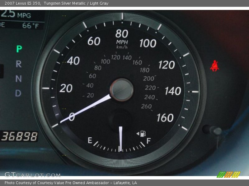 Tungsten Silver Metallic / Light Gray 2007 Lexus ES 350