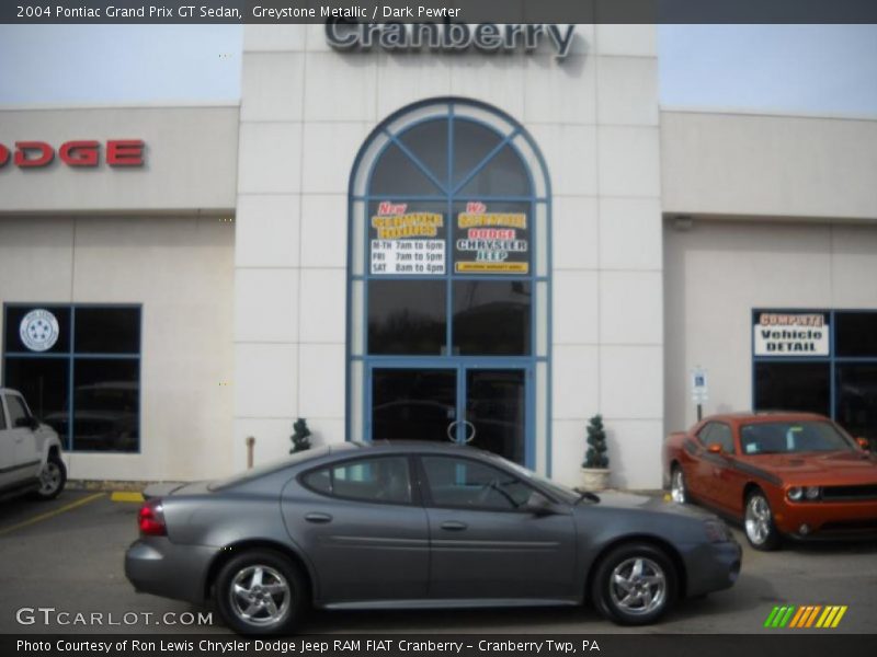 Greystone Metallic / Dark Pewter 2004 Pontiac Grand Prix GT Sedan