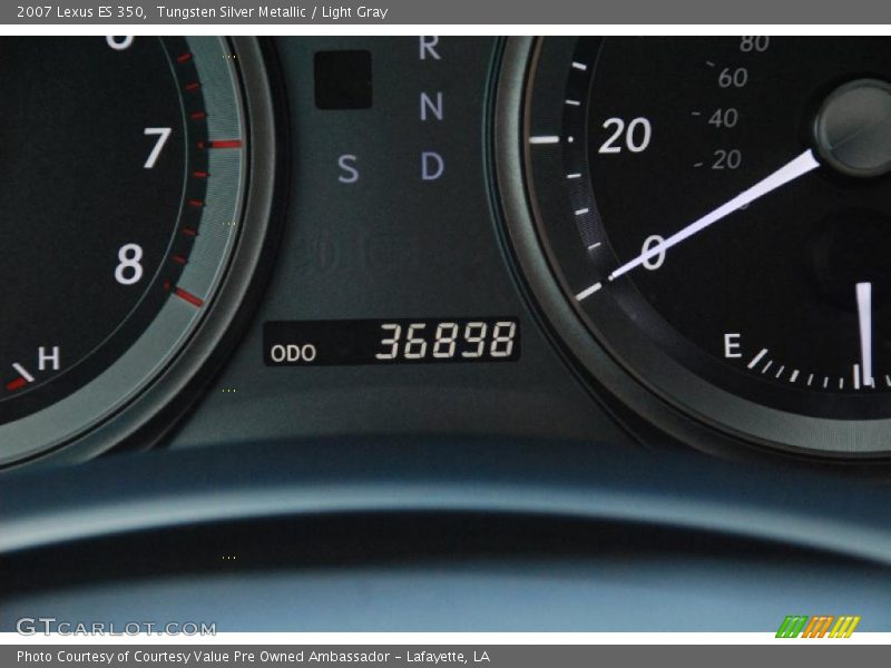 Tungsten Silver Metallic / Light Gray 2007 Lexus ES 350