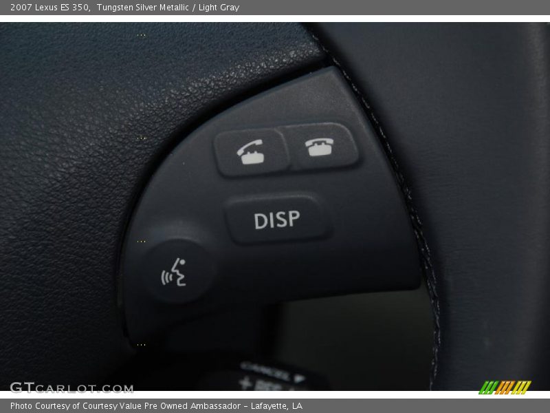Tungsten Silver Metallic / Light Gray 2007 Lexus ES 350