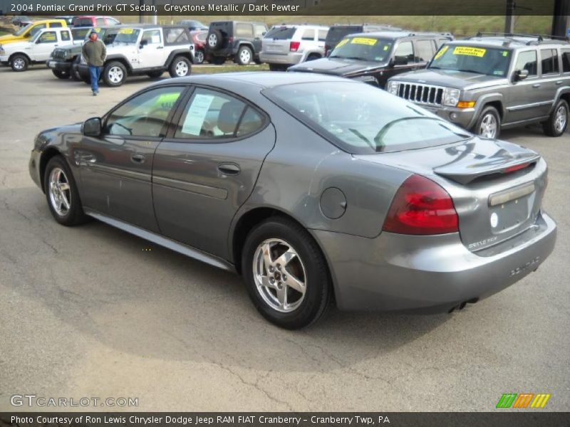 Greystone Metallic / Dark Pewter 2004 Pontiac Grand Prix GT Sedan