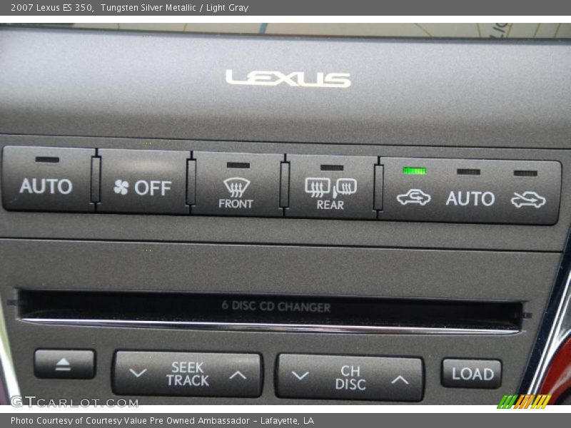Tungsten Silver Metallic / Light Gray 2007 Lexus ES 350