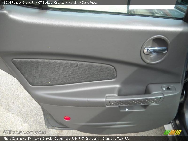 Greystone Metallic / Dark Pewter 2004 Pontiac Grand Prix GT Sedan