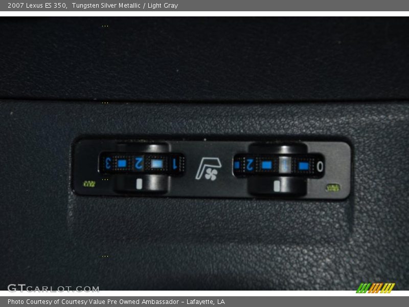 Tungsten Silver Metallic / Light Gray 2007 Lexus ES 350