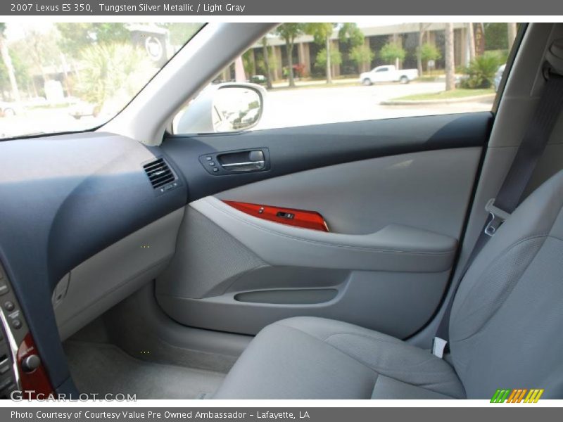 Tungsten Silver Metallic / Light Gray 2007 Lexus ES 350