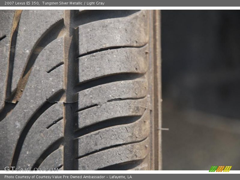 Tungsten Silver Metallic / Light Gray 2007 Lexus ES 350