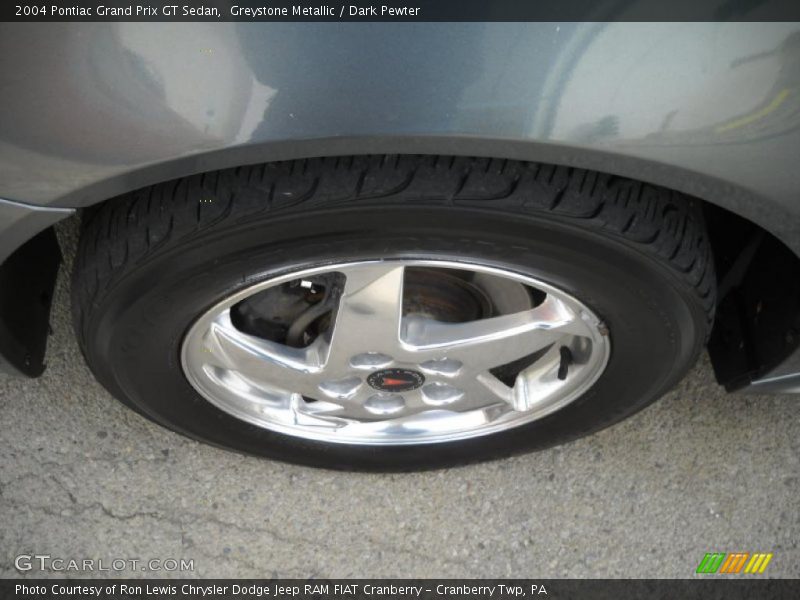 Greystone Metallic / Dark Pewter 2004 Pontiac Grand Prix GT Sedan