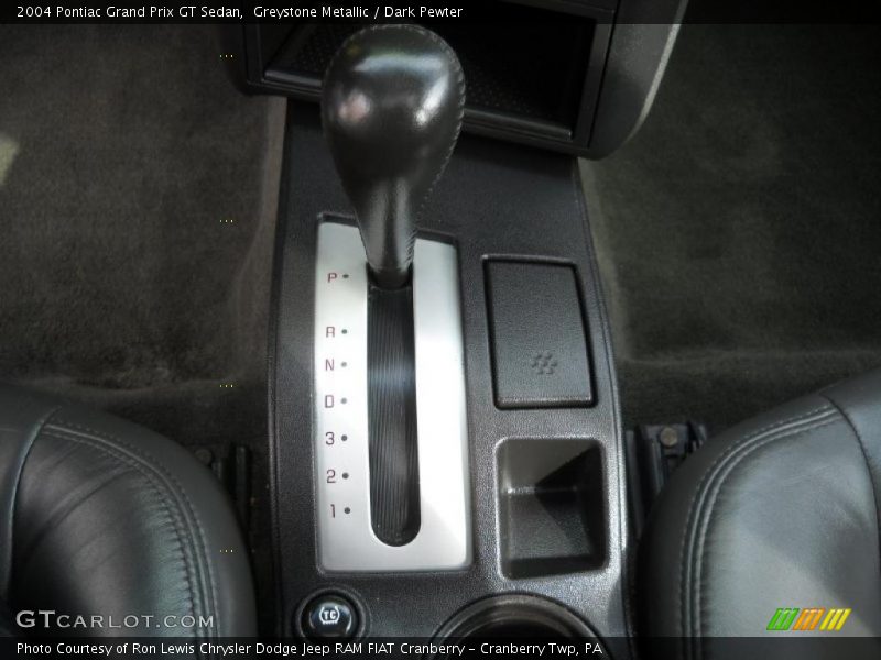 Greystone Metallic / Dark Pewter 2004 Pontiac Grand Prix GT Sedan