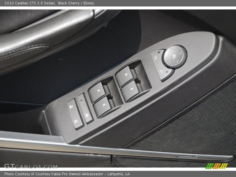 Black Cherry / Ebony 2010 Cadillac CTS 3.6 Sedan