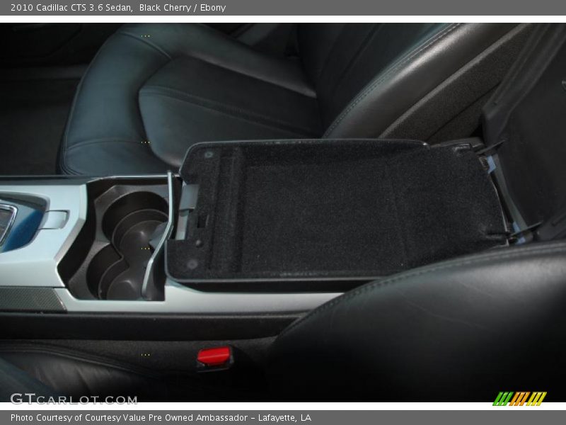 Black Cherry / Ebony 2010 Cadillac CTS 3.6 Sedan