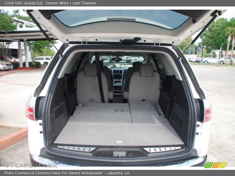 Summit White / Light Titanium 2008 GMC Acadia SLE