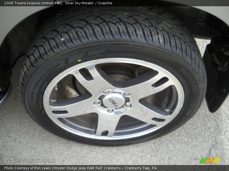 Silver Sky Metallic / Graphite 2008 Toyota Sequoia Limited 4WD