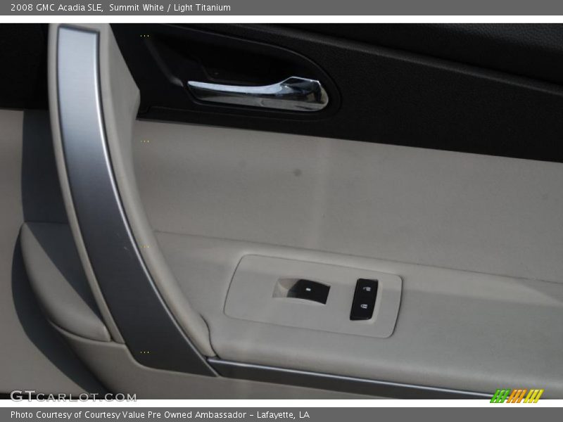 Summit White / Light Titanium 2008 GMC Acadia SLE