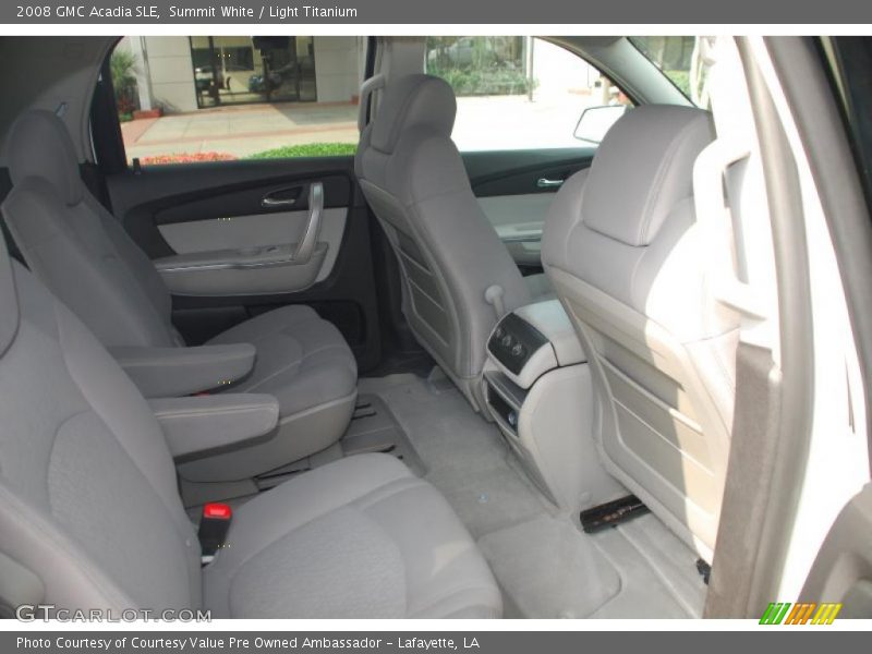 Summit White / Light Titanium 2008 GMC Acadia SLE